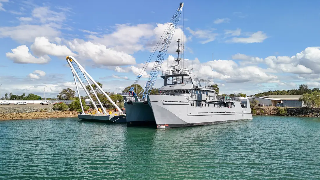 Vessel electrical refit at the Gladstone marina